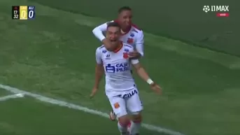 Mala salida de Viscarra y Bandiera anota el 1-0 de Grau sobre Alianza