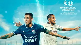 Sporting Cristal recibe esta tarde a Universitario en el Gallardo por la fecha 4 del Apertura 2026. | L1