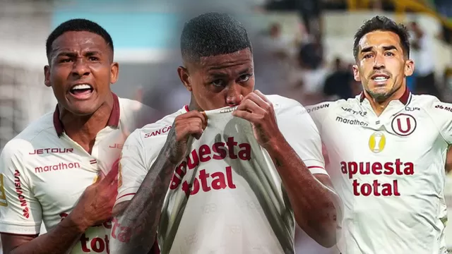Lisandro Alzugaray, José Carabalí y Andy Polo terminaron sentidos luego del Universitario vs Alianza Lima / AD