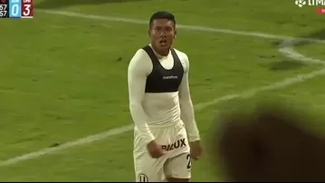Ancajima marcó golazo para el 3-0 de Universitario vs Binacional