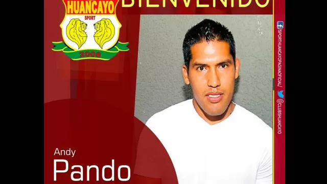 Andy Pando es nuevo delantero del Sport Huancayo por todo el 2017-foto-2