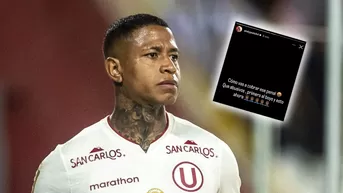 Andy Polo mostró su enfado con Kevin Ortega por polémico penal