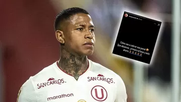 Andy Polo mostró su enfado con Kevin Ortega por polémico penal