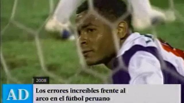 Andy Polo y los errores frente al arco del fútbol peruano