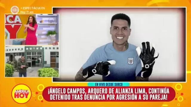 Ángelo Campos continuará detenido tras agredir a su pareja. | Video: América Hoy