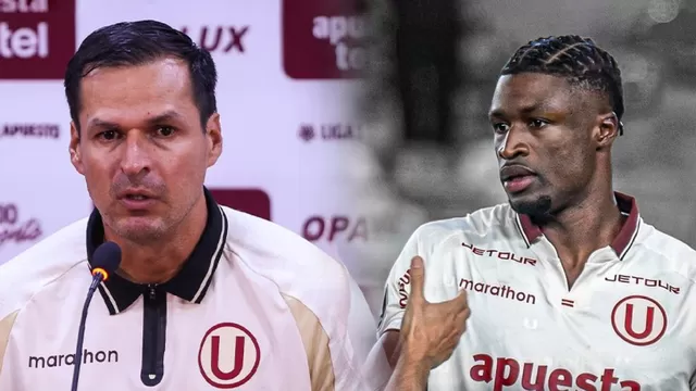 Jorge Araujo tomó una sorpresiva decisión con Sekou Gassama para partido de Universitario vs Nacional / Universitario