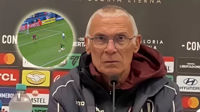 Universitario: Héctor Cúper habló y analizó el error en definición de Martín Pérez Guedes ante Nacional. | Video: América Deportes / Captura: AD/ESPN