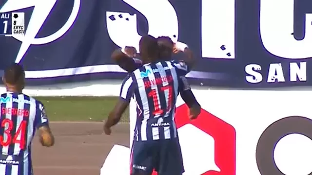 Eryc Castillo recibió un buen pase en el área y anotó el primero de Alianza Lima vs Atlético Grau por Liga 1 / L1 MAX