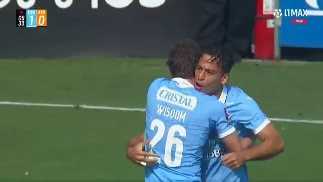 Apareció Ian Wisdom de cabeza para mantener a los 'Celestes' en la pelea del Clausura. | L1 MAX