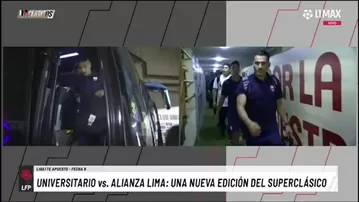 Así fue la llegada de Alianza Lima al Monumental para el clásico