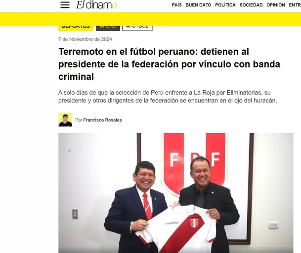 El Dínamo de Chile. | Captura