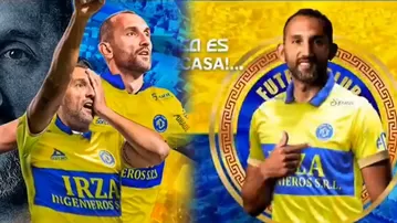 Así presentó FC Cajamarca a Hernán Barcos como nuevo refuerzo