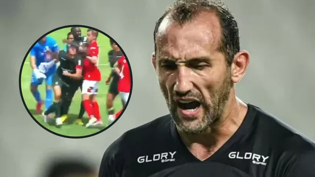 El jugador de Alianza Lima mostró enojado contra un jugador de Universidad Católica de Chile / Video: PulsoSportsPeru