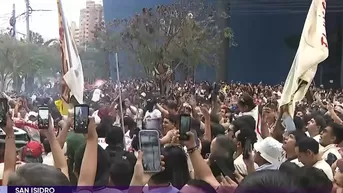 Así se vivió el banderazo de los hinchas de Universitario previo Clásico ante Alianza Lima