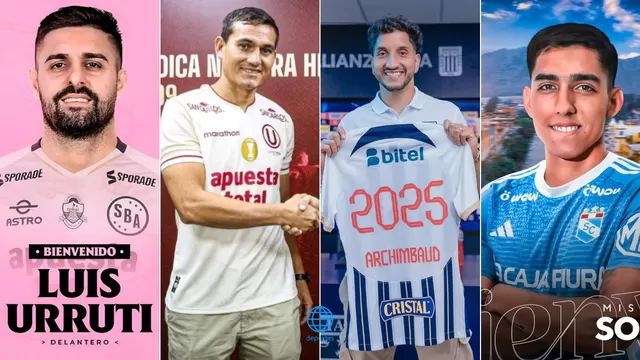 Así va el mercado de pases del fútbol peruano para la Liga 2025 en los principales equipos del torneo. | Video: AD