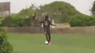 Sekou Gassama se encuentra entrenando con Universitario de forma diferenciada a poco del clásico ante Alianza Lima / Canal N