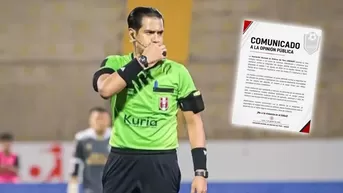 Asociación Nacional de Árbitros DENUNCIÓ amenazas a terna que dirigió el FC Cajamarca vs Sport Huancayo