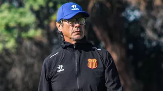 Ángel Comizzo se prepara para el debut de Atlético Grau en la Copa Sudamericana ante Godoy Cruz. | Foto: Grau