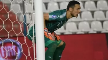 Bernardo Medina, arquero paraguayo de 31 años. | Foto: @APFOficial