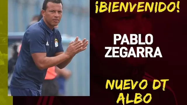 Atlético Grau: Pablo Zegarra fue anunciado como nuevo técnico de los albos