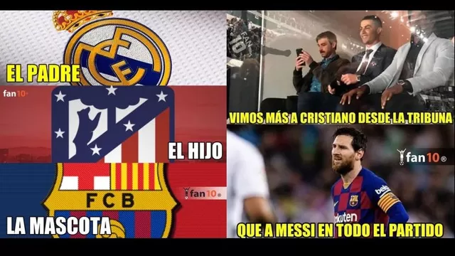 Barcelona no se salvó de los memes.