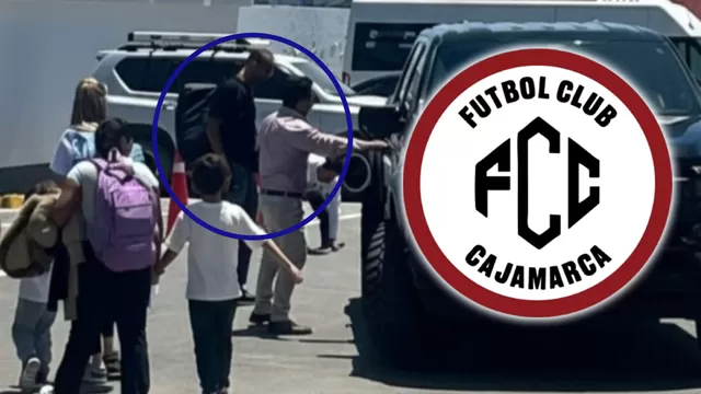 Hernán Barcos fue captado arribando a Cajamarca junto a su familia tras dejar Alianza Lima / AD