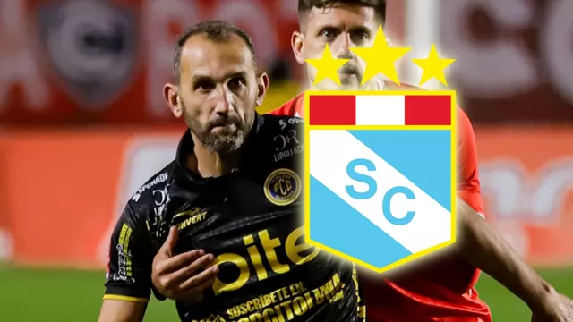 Hernán Barco fue presentado como futbolista de Sporting Cristal hasta fines de la temporada 2026 / Fuente: AD