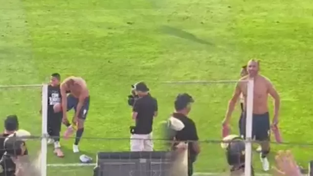 Hernán Barcos tuvo un conmovedor gesto con los hinchas de Alianza Lima tras triunfo ante UTC / FA / Captura