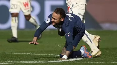 Neymar sufrió esta lesión el 19 de febrero. | Foto: AFP/Video: ESPN