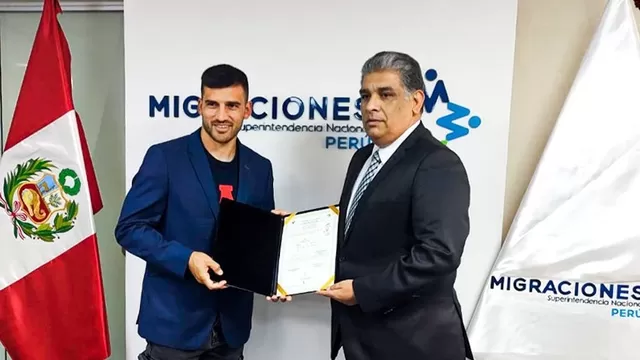 Bernardo Cuesta recibió la nacionalidad peruana y jugará como futbolista local en Melgar
