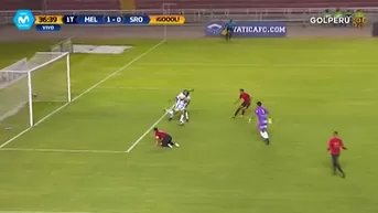 'Blooper' de Sport Rosario termina en gol de Bernardo Cuesta para Melgar