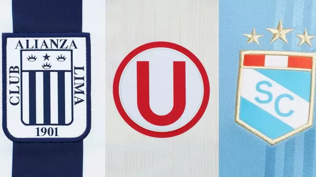 Universitario, Alianza Lima y Sporting Cristal lo más ganadores del fútbol peruano. | Foto: Líbero