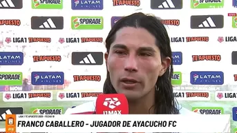 Caballero disparó contra la Liga 1 tras descenso de Ayacucho FC
