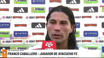 Caballero disparó contra la Liga 1 tras descenso de Ayacucho FC