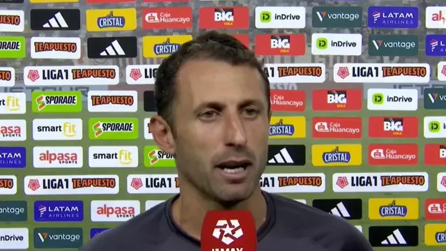 Horacio Calcaterra se dirigió a Jorge Araujo tras el contundente triunfo de Universitario vs Garcilaso / Captura / L1 MAX