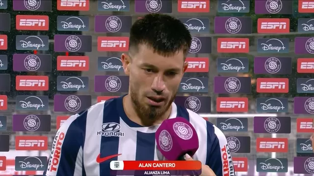 Alan Cantero dio a conocer por qué motivo decidió seguir en Alianza Lima y asegó que van por la Liga 1 / ESPN