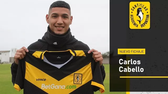 Carlos Cabello, lateral derecho de 23 años. | Video: Gol Perú