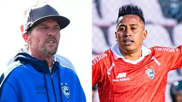Carlos Desio explicó por qué Christian Cueva no jugaba en Cienciano / Foto: Composición AD