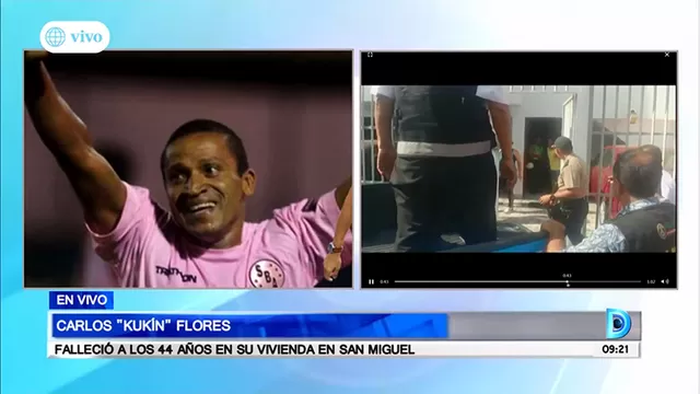 El cuerpo de &#039;Kuk&iacute;n&#039; Flores ya se encuentra en la morgue. | Video: Am&eacute;rica TV