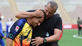 Carlos Orejuela rompió en llanto tras perder la semifinal ante Alianza Atlético en la Liga 2