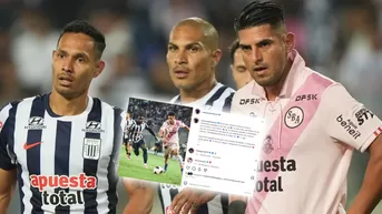 Zambrano asombró al publicar emotivo mensaje luego Sport Boys vs Alianza Lima