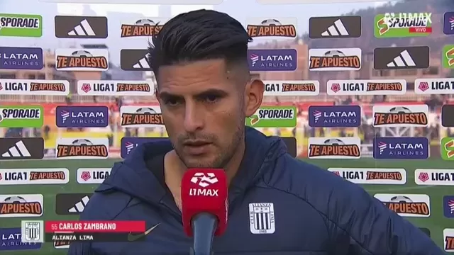 Carlos Zambrano habló sobre posible llegada de Guerrero. | Video: Liga 1