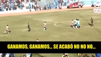 Celebran clasificación en Copa Perú antes del último penal y pierden