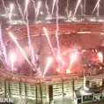 Universitario recibió su Centenario en medio de una gran fiesta en el Monumental