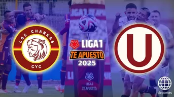 Chankas vs Universitario por fecha 19 del Clausura 2025