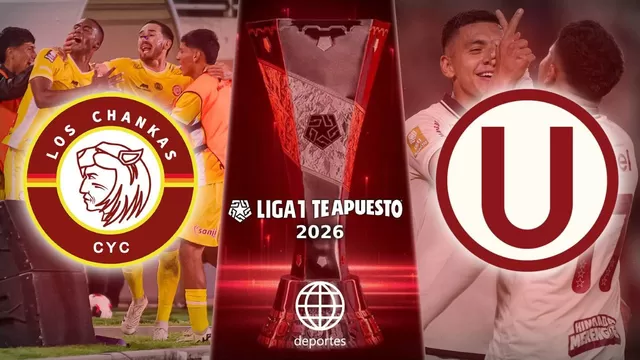 Los Chankas reciben a Universitario por la fecha 06 del Torneo Apertura 2026 de Liga1 Te Apuesto. | AD