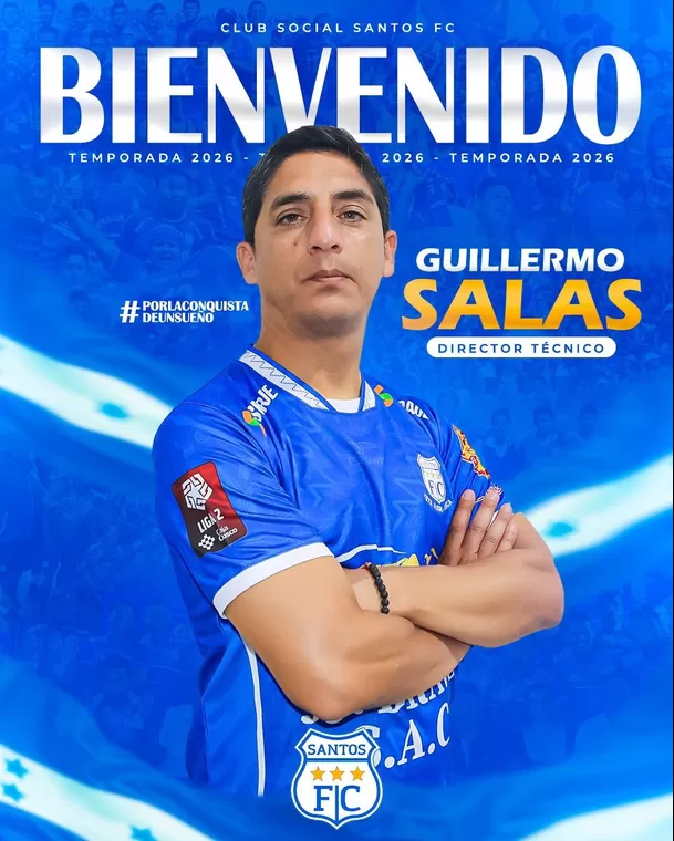 Santos FC dio la bienvenida a Guillermo Salas como nuevo DT / FB