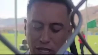 Christian Cueva agradeció a hinchas de Cienciano su afecto