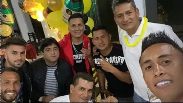 El mediocampista nacional festejó la llegada del nuevo año en su natal Trujillo. | Foto: Instagram