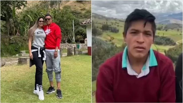Christian Cueva le regalará una laptop a joven que fue estafado en Huamachuco